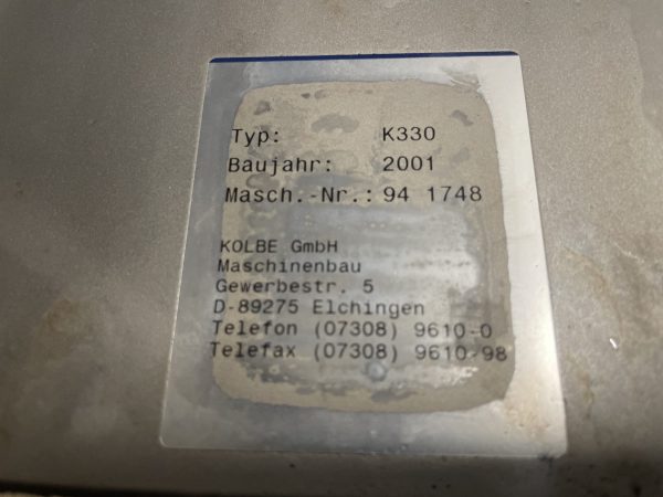 KOLBE K330. LINTZAAG - Afbeelding 13