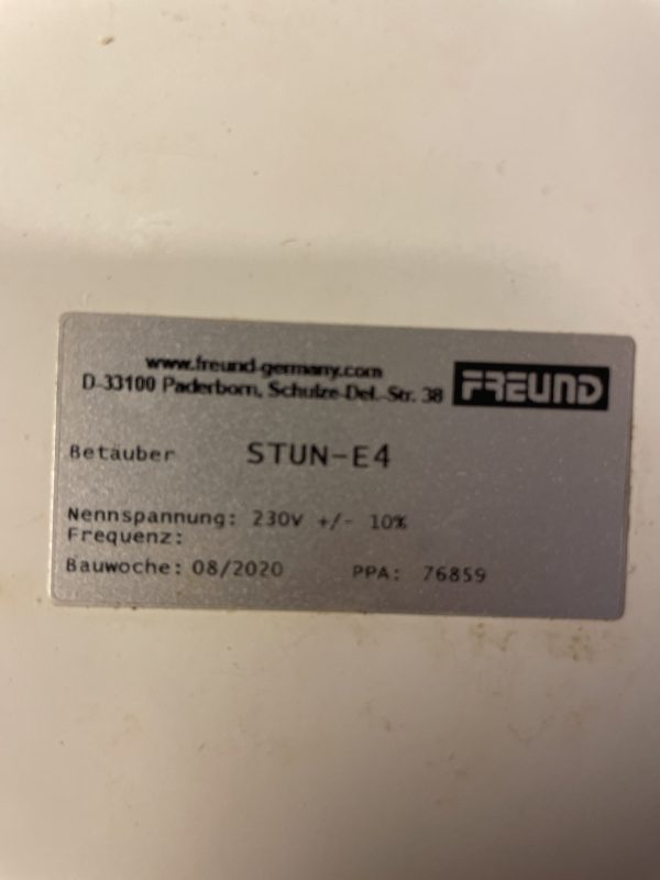FREUND STUN-E4. VERDOVINGSKAST MET TANG - Afbeelding 10