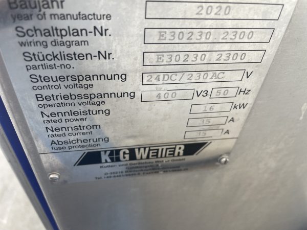 KG WETTER. CUTMASTER CM 50 STL - Afbeelding 7