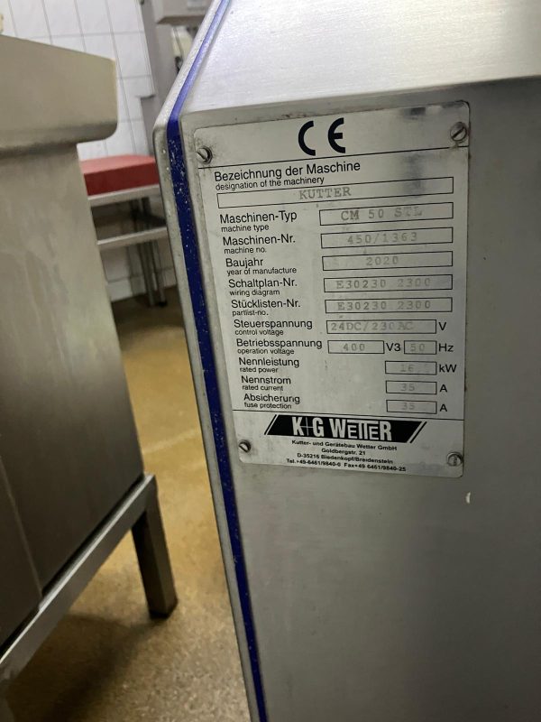 KG WETTER. CUTMASTER CM 50 STL - Afbeelding 2